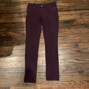 Vintage P Luca Milano Maroon Flare Pants - image 1